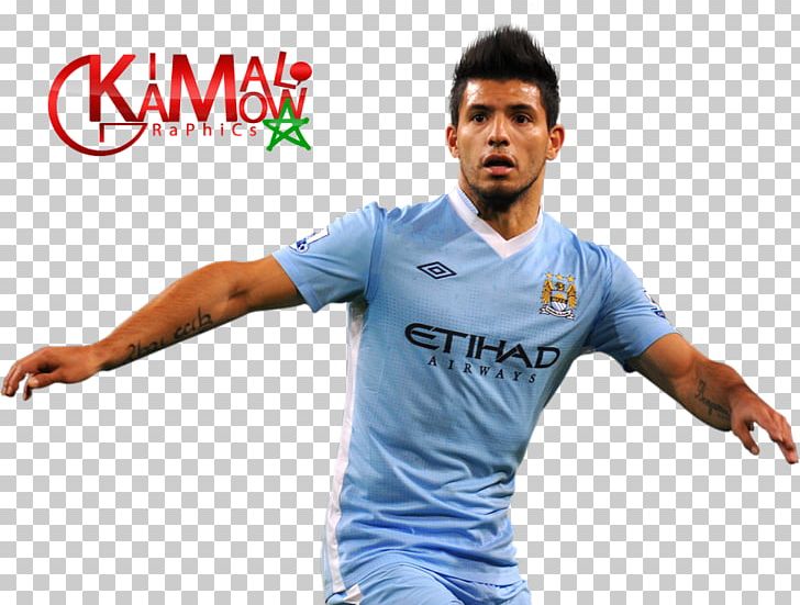 Sergio Agüero Manchester City F.C. T-shirt Football Player Team Sport PNG, Clipart, Argentina National Football Team, Brand, Clothing, Football, Football Player Free PNG Download