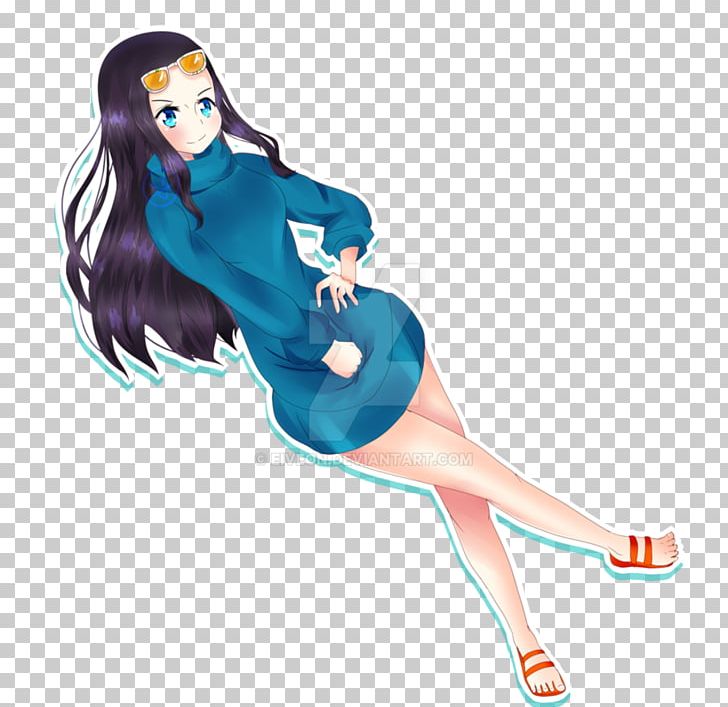 Nico Robin Inven One Piece PNG, Clipart, Art, Black Hair, Character, Computer Icons, Electric Blue Free PNG Download