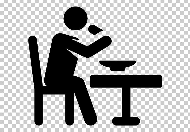 Eating Computer Icons Restaurant PNG, Clipart, Area, Artwork, Black And White, Chair, Communication Free PNG Download
