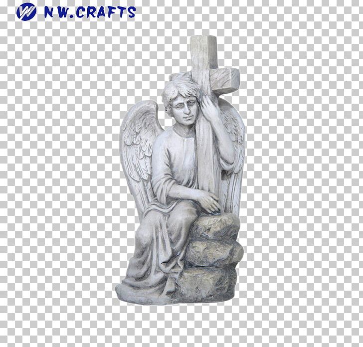 Statue Garden Ornament Sculpture PNG, Clipart, Angel, Artifact, Classical Sculpture, Cross, Decorative Free PNG Download