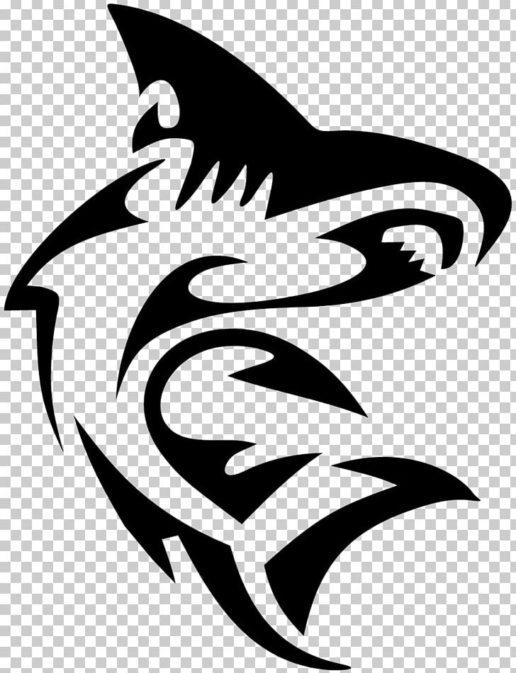 Tattoo Shark Hannya PNG, Clipart, Art, Artwork, Black, Black And White, Body Art Free PNG Download