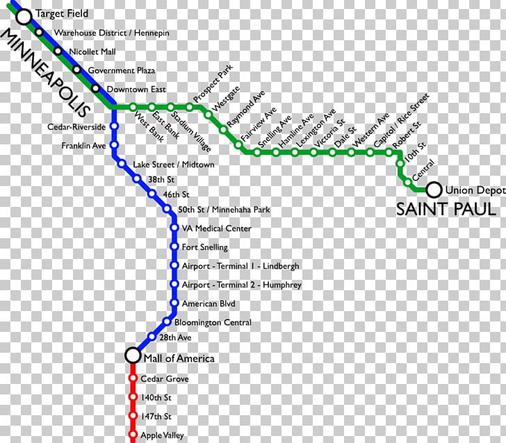 Northstar Line Metro Blue Line Metro Transit Hiawatha Light Rail PNG, Clipart, Angle, Area, Diagram, Hiawatha, Land Lot Free PNG Download