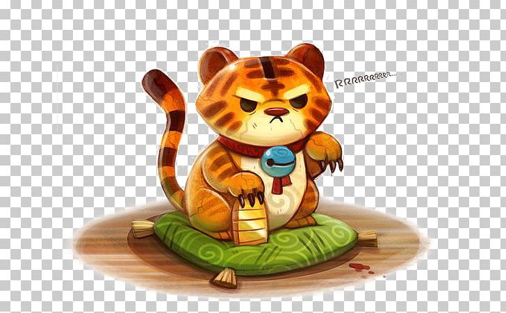 Tiger Drawing Painting Digital Art PNG, Clipart, Animal, Animals, Carnivoran, Cartoon, Cartoon Character Free PNG Download