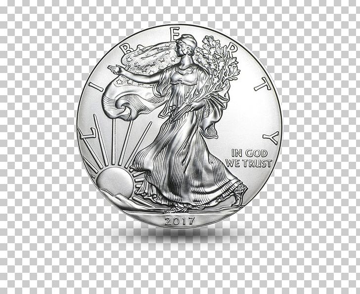 American Silver Eagle United States Mint Bullion Coin PNG, Clipart, American Gold Eagle, American Platinum Eagle, American Silver Eagle, Animals, Black And White Free PNG Download