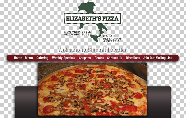 Sicilian Pizza Take-out Elizabeth's Pizza Delivery PNG, Clipart,  Free PNG Download