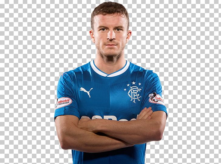 Andy Halliday Rangers F.C. Soccer Player Football Player Jersey PNG, Clipart, Andy Halliday, Arm, Blue, Electric Blue, Football Free PNG Download