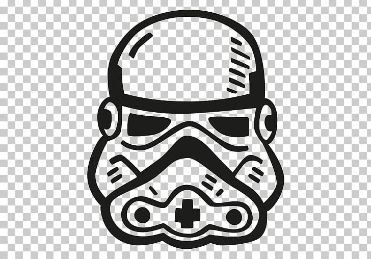 Computer Icons Stormtrooper PNG, Clipart, Area, Black, Black And White, Bone, Character Free PNG Download