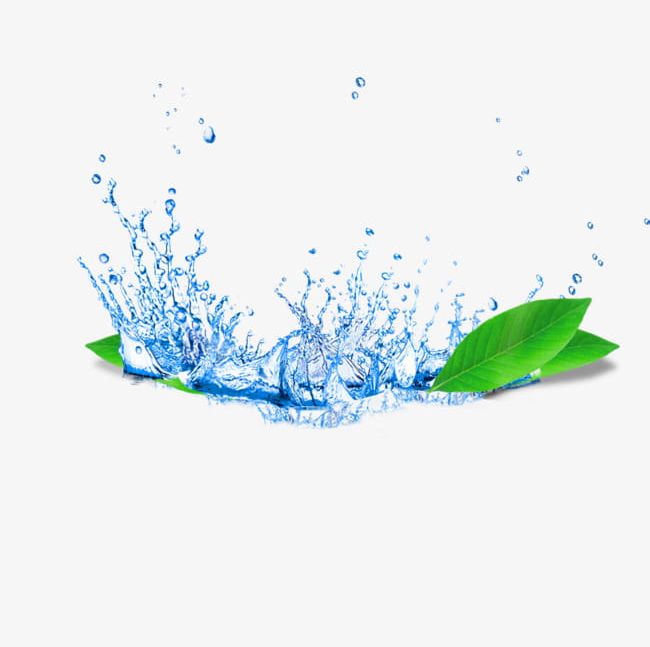 Blue Water Splashing Leaves Effect Elements PNG, Clipart, Blue, Blue Clipart, Effect, Effect Clipart, Effect Element Free PNG Download