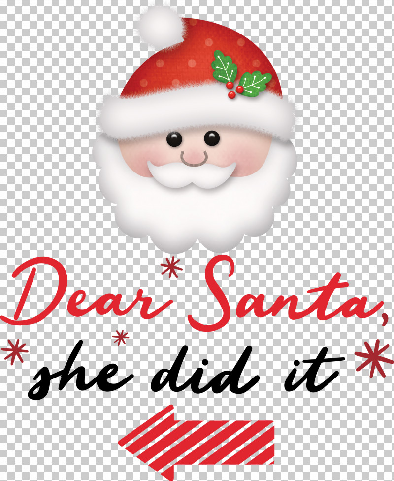 Dear Santa Santa Claus Christmas PNG, Clipart, Christmas, Christmas Day, Christmas Ornament, Christmas Ornament M, Dear Santa Free PNG Download