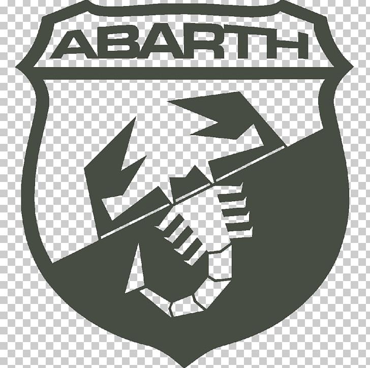 Abarth Fiat 500 Car Fiat Automobiles PNG, Clipart, Abarth, Abarth 595, Black And White, Brand, Car Free PNG Download