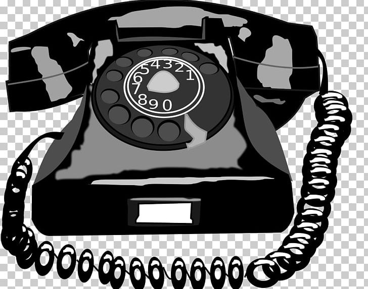 Telephone Computer Icons PNG, Clipart, Black, Black And White, Brand, Computer Icons, Download Free PNG Download
