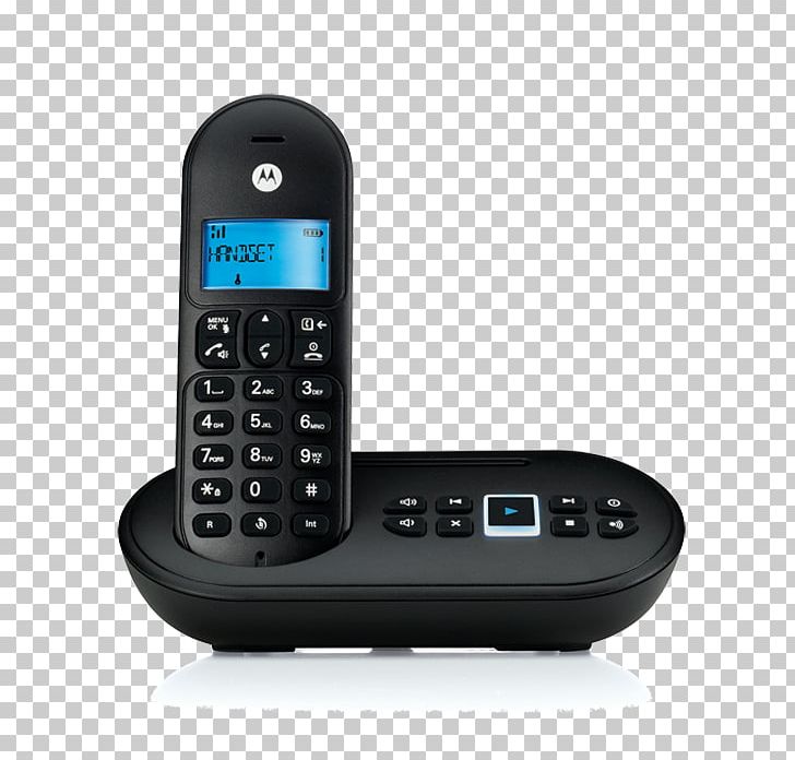 Digital Enhanced Cordless Telecommunications Cordless Telephone Motorola Home & Business Phones PNG, Clipart, Answering Machine, Answering Machines, Caller Id, Electronic Device, Electronics Free PNG Download