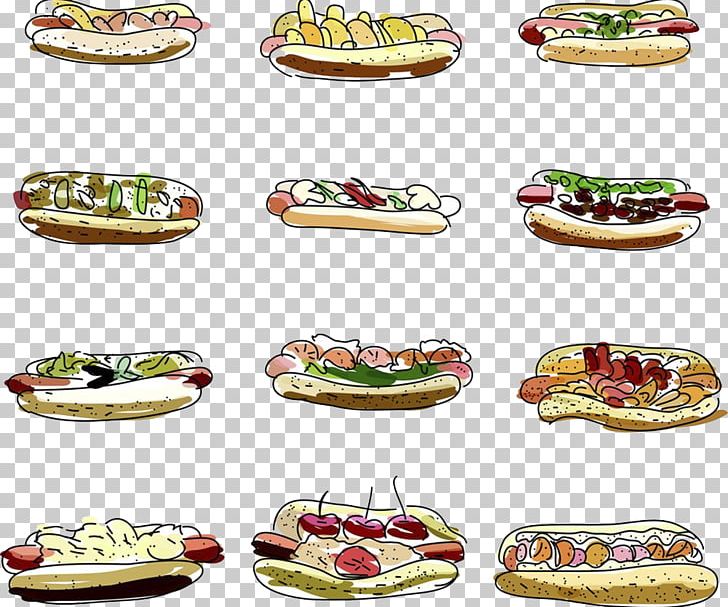 Fast Food Hot Dog Hamburger Breakfast Pizza PNG, Clipart, Bread, Burger Vector, Cake, Cuisine, Explosion Effect Material Free PNG Download