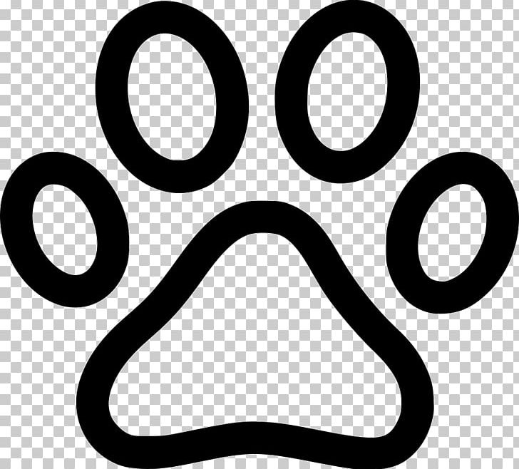 Paw Dog Footprint Animal PNG, Clipart, Animal, Animals, Area, Black And White, Circle Free PNG Download