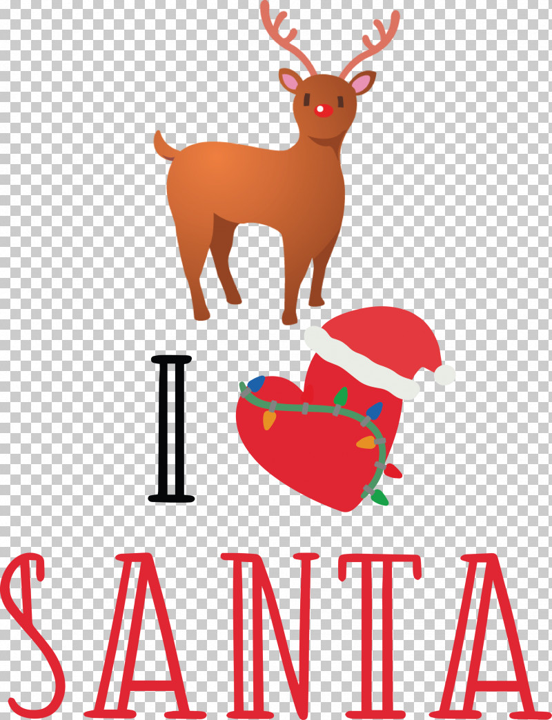 I Love Santa Santa Christmas PNG, Clipart, Adobe, Christmas, Christmas Day, I Love Santa, Logo Free PNG Download