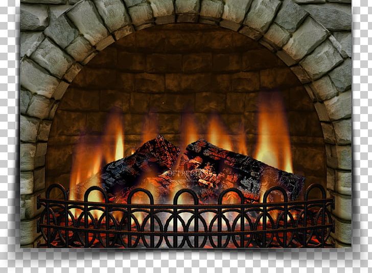 Fireplace Fire Screen Screensaver Hearth Light PNG, Clipart, Arch, Candle, Chimney, Desktop Wallpaper, Direct Vent Fireplace Free PNG Download