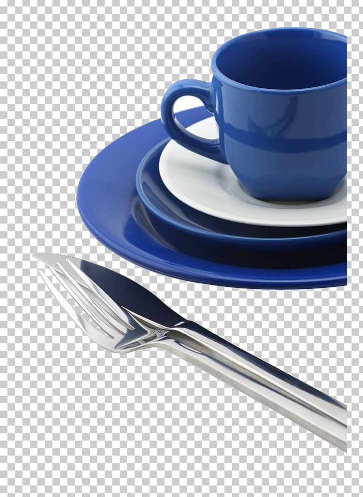 Knife Spoon Fork Porcelain Tableware PNG, Clipart, Blue, Bowl, Coffee Cup, Cup, Cutlery Free PNG Download