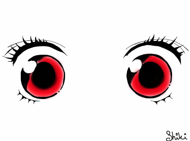 Crying Anime Eye SVG File | The Digital Files – TDFcrafty