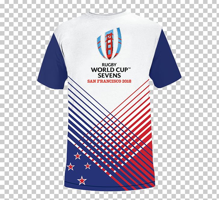 T-shirt 2018 Rugby World Cup Sevens 2018 World Cup 2019 Rugby World Cup 2015 Rugby World Cup PNG, Clipart, 2015 Rugby World Cup, 2018 World Cup, 2019 Rugby World Cup, Active Shirt, Blue Free PNG Download