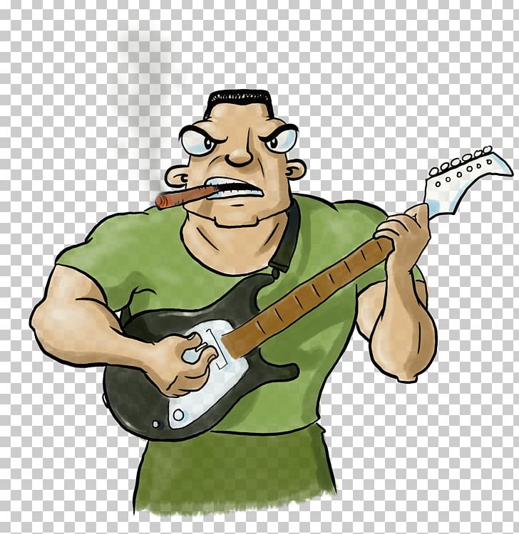 Bass Guitar Thumb Double Bass PNG, Clipart, Art, Bass Guitar, Cartoon, Character, Confident Free PNG Download