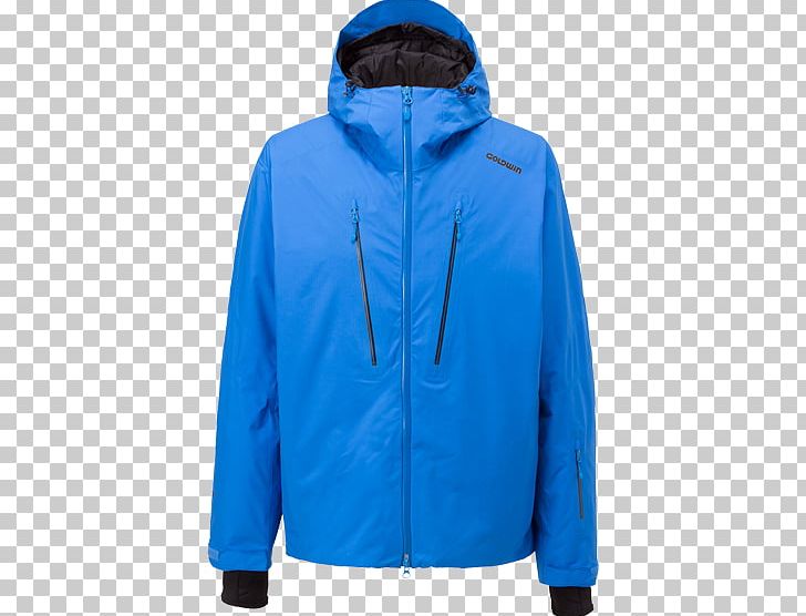 Jacket Gore-Tex Hoodie Polar Fleece Raincoat PNG, Clipart, Blazer, Clothing, Cobalt Blue, Electric Blue, Goretex Free PNG Download
