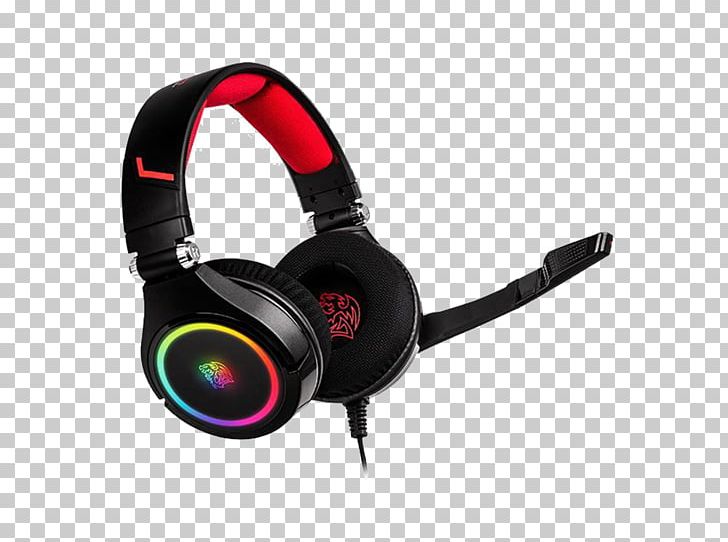 Headphones Ttesports Headset Shock 3d 7.1 Headset Hardware/Electronic Thermaltake 7.1 Surround Sound PNG, Clipart, 71 Surround Sound, Audio, Audio Equipment, Computer, Electronic Device Free PNG Download