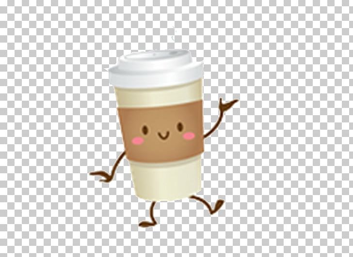 Cartoon Coffee Cup Animated