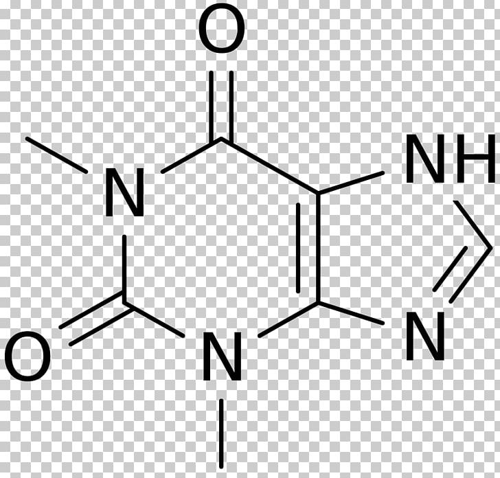 Tea Caffeine Dependence Molecule Chemical Compound PNG, Clipart, Adenosine, Adenosine Receptor, Angle, Area, Black And White Free PNG Download