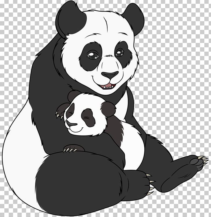Giant Panda Dog Canidae Snout PNG, Clipart, Animals, Bear, Black, Black And White, Black M Free PNG Download