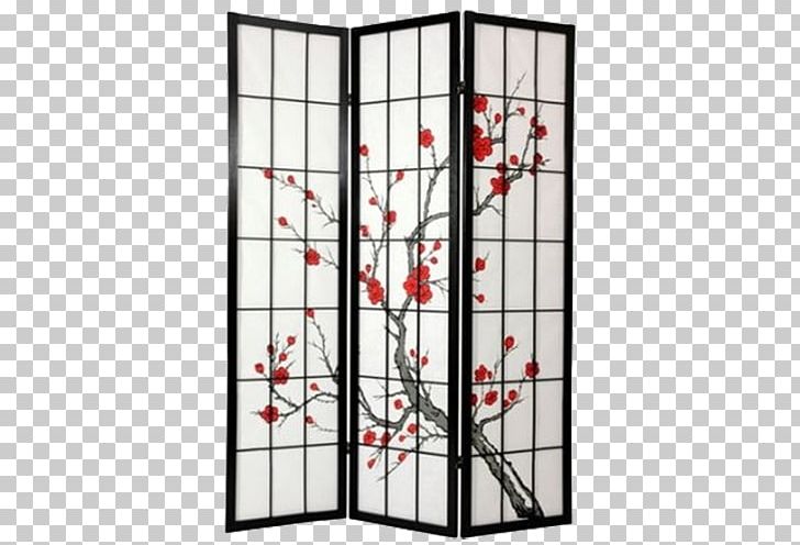 Room Divider Shu014dji Asian Furniture Folding Screen Cherry Blossom PNG, Clipart, Bedroom, Blossom, Chinese Furniture, Decorative Arts, Door Free PNG Download
