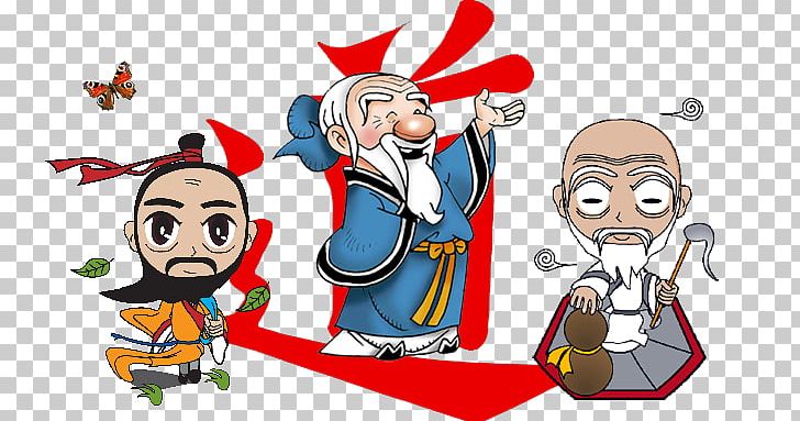 Vinegar Tasters Tao Te Ching Han Feizi Three Character Classic Buddhism PNG, Clipart, Art, Buddhism, Cartoon, Confucianism, Confucius Free PNG Download