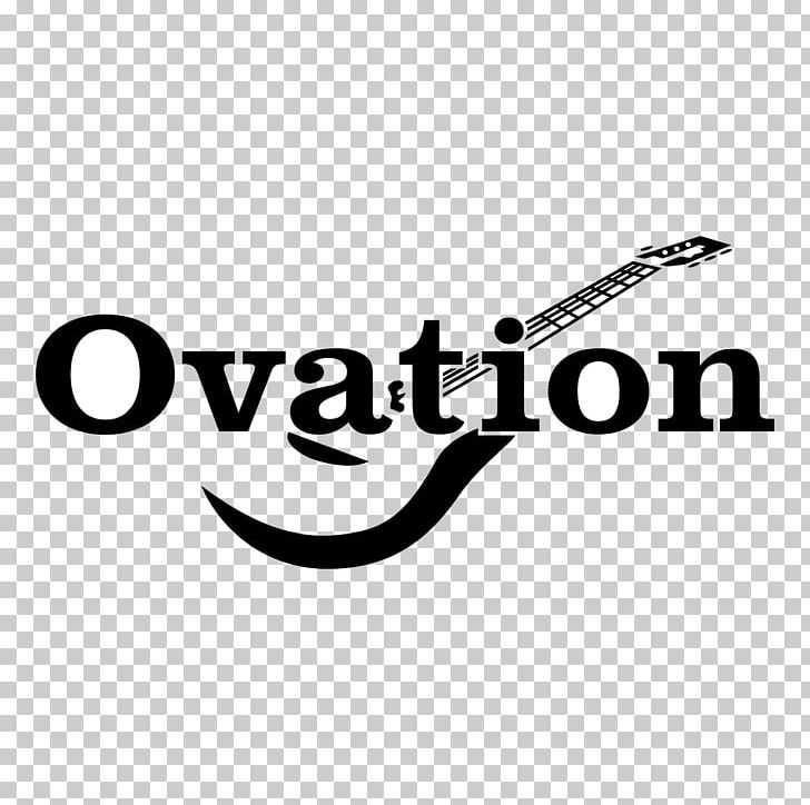 Logo Ovation Guitar Company Graphics Font PNG, Clipart, Acousticelectric Guitar, Acoustic Guitar, Area, Black, Black And White Free PNG Download
