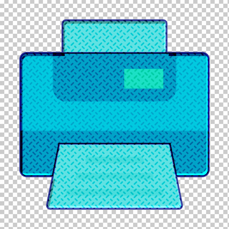 Print Icon Printer Icon Office Elements Icon PNG, Clipart, Aqua, Electric Blue, Line, Office Elements Icon, Printer Icon Free PNG Download