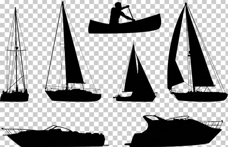 Boat Silhouette Ship PNG, Clipart, Black, Black And White, Brand, Canoe, Caravel Free PNG Download