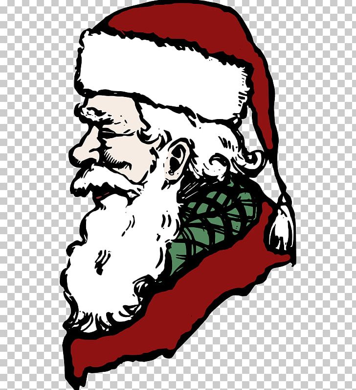 Santa Claus Drawing PNG, Clipart, Art, Artwork, Black And White, Cartoon, Christmas Free PNG Download