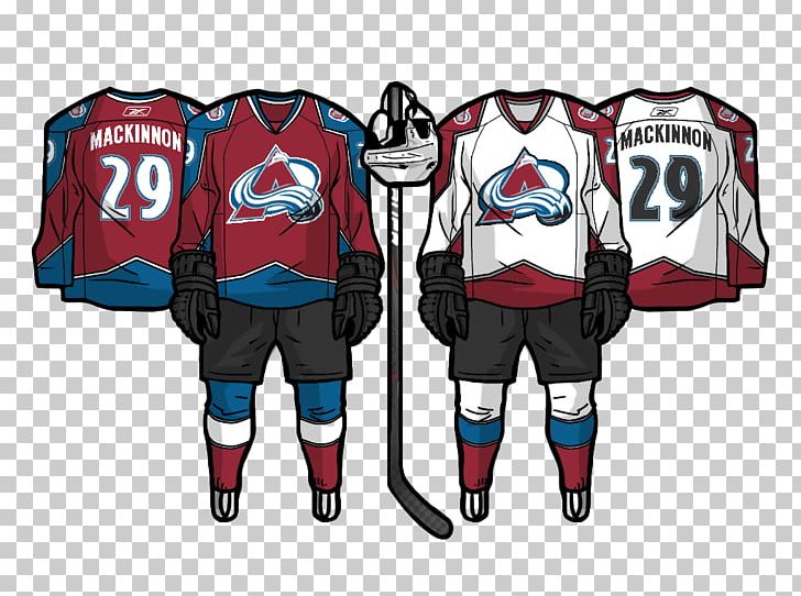 Colorado Avalanche National Hockey League Quebec Nordiques Jersey Ice Hockey PNG, Clipart, Baseball Protective Gear, Blue, Brand, Clothing, Hockey Free PNG Download