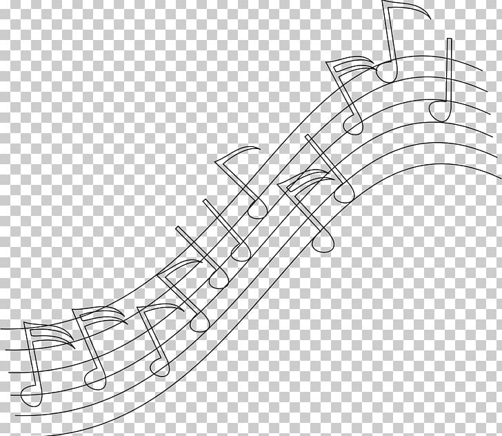 Musical Note Staff Eighth Note PNG, Clipart, Angle, Artwork, Automotive Design, Black And White, Circle Free PNG Download