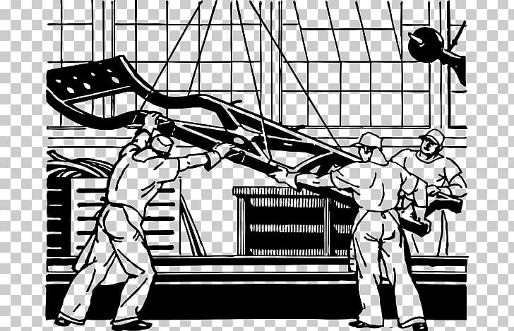 Assembly Line Factory PNG, Clipart, Angle, Art, Assembly Cliparts, Assembly Line, Black And White Free PNG Download