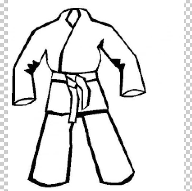 Coloring Book T-shirt Kimono Judo PNG, Clipart, Arm, Artwork, Ata Martial Arts, Black, Black And White Free PNG Download