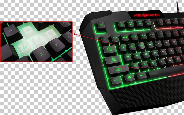 Computer Keyboard Computer Mouse Gaming Keypad Micro-Star International RGB Color Model PNG, Clipart, Backlight, Computer Keyboard, Electronic Device, Electronics, Input Device Free PNG Download