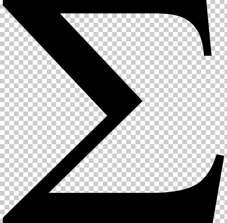 Sigma Symbol PNG, Clipart, Angle, Black, Black And White, Brand, Computer Icons Free PNG Download