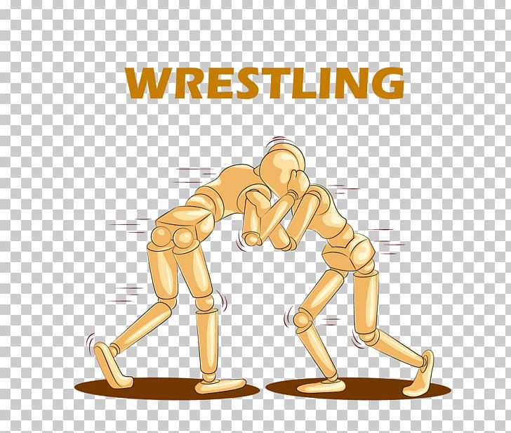 Wrestling T-shirt Sport PNG, Clipart, Area, Cartoon, Clothing, Cycling, Download Free PNG Download
