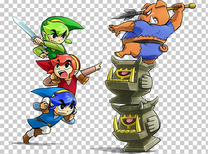 The Legend Of Zelda: Tri Force Heroes Link Nintendo 3DS Video Game PNG, Clipart, Art, Cartoon, Fictional Character, Game, Legend Of Zelda Free PNG Download
