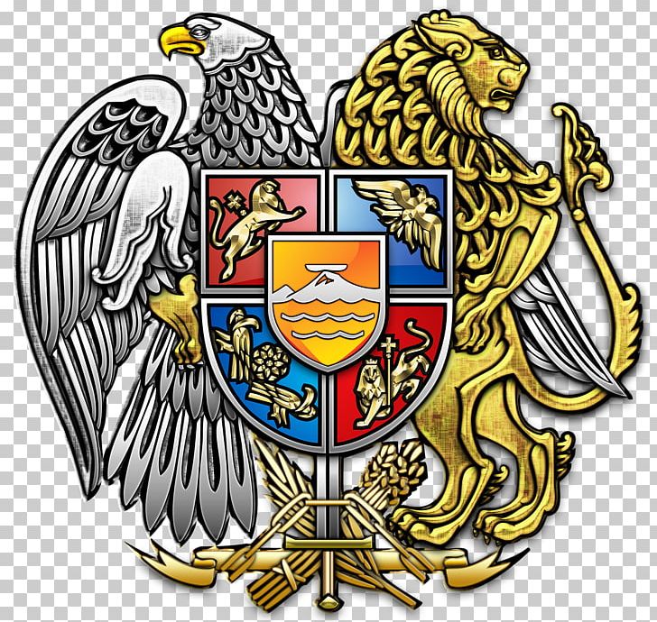 First Republic Of Armenia Yerevan Coat Of Arms Of Armenia Flag Of Armenia PNG, Clipart, Armenia, Badge, Coat Of Arms, Crest, Eagle Free PNG Download