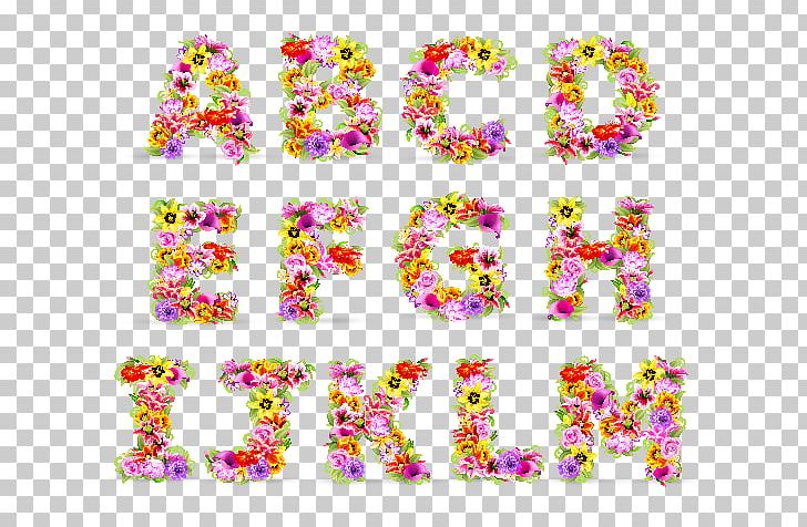 Letter Flower English Alphabet PNG, Clipart, Alphabet, Art, Body Jewelry, Cut Flowers, English Alphabet Free PNG Download