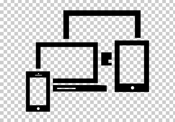 Responsive Web Design Computer Icons Computer Monitors PNG, Clipart, Area, Black, Black And White, Brand, Button Free PNG Download