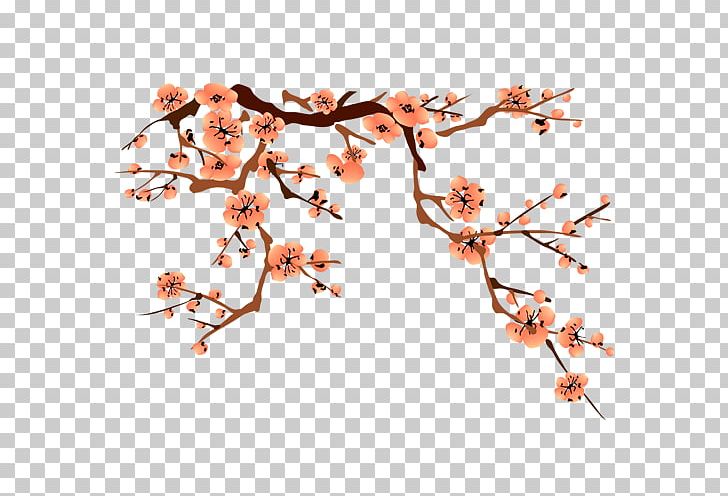Watercolor Painting Cdr Painted PNG, Clipart, Branch, Cdr, Chinese, Chinese New Year, Encapsulated Postscript Free PNG Download