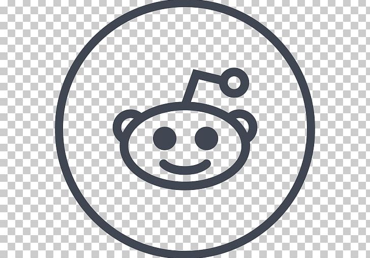 Social Media Computer Icons Reddit YouTube PNG, Clipart, Area, Black And White, Circle, Computer Icons, Emoticon Free PNG Download