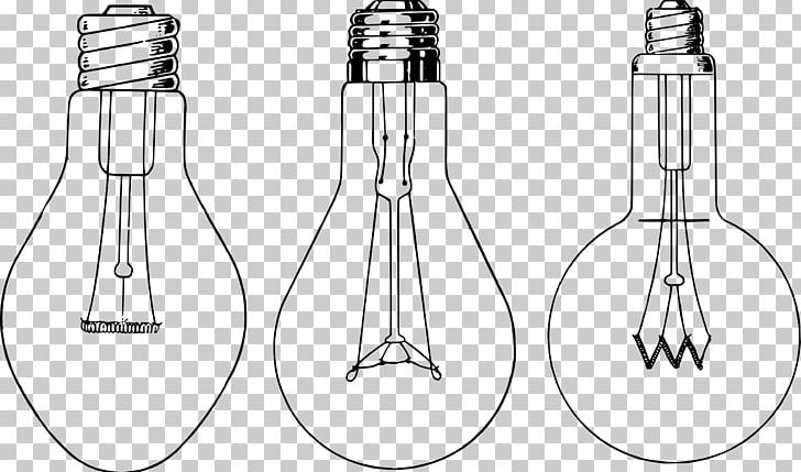 Incandescent Light Bulb Lamp Drawing PNG, Clipart, Artwork, Black And White, Bulb, Drawing, Drinkware Free PNG Download