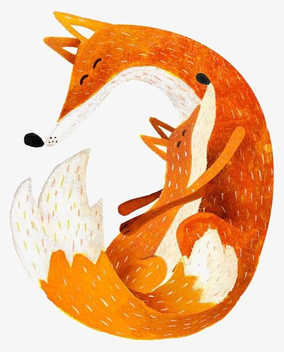 Parental Fox PNG, Clipart, Animal, Children, Fox, Fox Clipart, Illustrator Free PNG Download